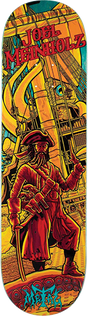METAL MEINHOLZ BLACKBEARD SKATEBOARD DECK-8.5