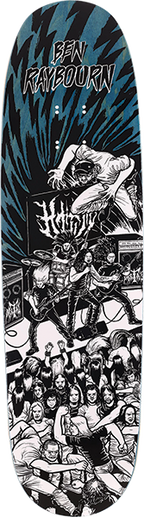 METAL RAYBOURN KTCM SKATEBOARD DECK-8.75X32.5