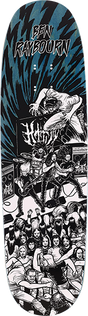 METAL RAYBOURN KTCM SKATEBOARD DECK-8.75X32.5