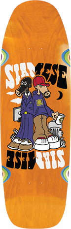 NEW DEAL SIAMESE SKATEBOARD DECK 9.63X31 ASST