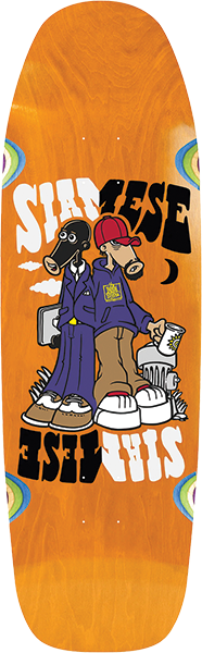 NEW DEAL SIAMESE SKATEBOARD DECK 9.63X31 ASST