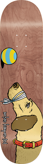 101 NATAS DOG SKATEBOARD DECK-8.25 BROWN ht
