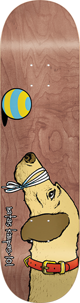101 NATAS DOG SKATEBOARD DECK-8.25 BROWN ht