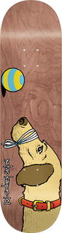 101 NATAS DOG SKATEBOARD DECK-8.25 BROWN ht
