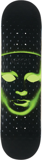 OPERA FACE SKATEBOARD DECK-8.0 BLK HOLO EX7