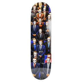OPERA MERITOCRACY SKATEBOARD DECK-9.0 BLK EX7