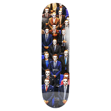 OPERA MERITOCRACY SKATEBOARD DECK-9.0 BLK EX7