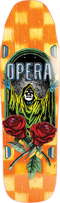 OPERA SECRET SOCIETY SKATEBOARD DECK-9.5 YEL/ORG