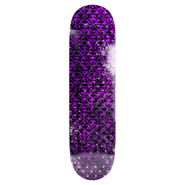 OPERA TRANSITION SYM SKATEBOARD DECK-8.5 PUR/BLK EX7