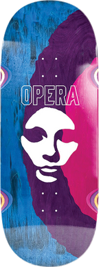 OPERA TRIPLE TORN BIG MASK DK-12X32.4 BLU/PUR/PNK