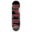 OPERA WIRE SKATEBOARD DECK-8.5 BLK/RED EX7