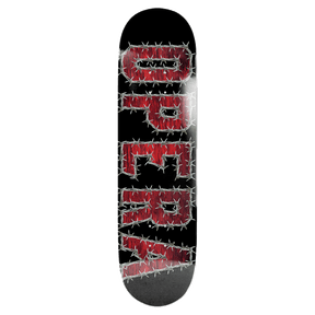 OPERA WIRE SKATEBOARD DECK-8.5 BLK/RED EX7