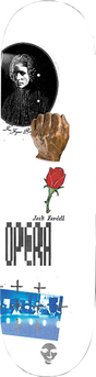 OPERA FARDELL CLASS SKATEBOARD DECK-8.7 WHT