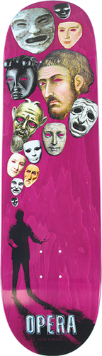 OPERA FARDELL HEAD CASE SKATEBOARD DECK-8.7 PINK