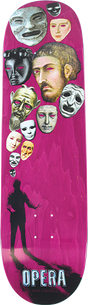OPERA FARDELL HEAD CASE SKATEBOARD DECK-8.7 PINK