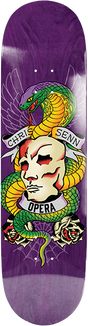 OPERA SENN GUEST SS.DAY SKATEBOARD DECK-8.75 PURPLE EX7