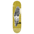 OPERA WOOLLEY NIGHTMARE SKATEBOARD DECK-8.5 YELLOW EX7