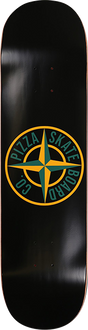 PIZZA PIZZA STONE SKATEBOARD DECK-8.25