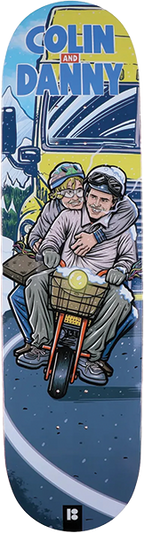 PLAN B DUMB DUMBER SKATEBOARD DECK-8.25