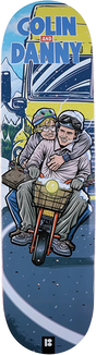 PLAN B DUMB DUMBER SKATEBOARD DECK-8.25