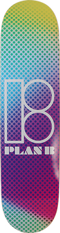 PLAN B SPOTS SKATEBOARD DECK-7.75