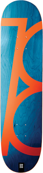 PLAN B TEAM SLANTED TWIN SKATEBOARD DECK-8.37