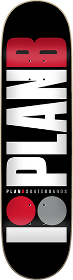 PLAB B TEAM SKATEBOARD DECK-8.0 RED