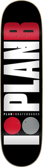 PLAB B TEAM SKATEBOARD DECK-8.0 RED