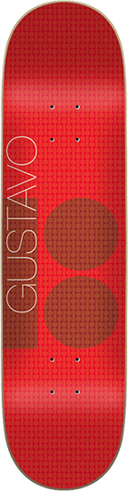 PLAN B GUSTAVO VARNISH SKATEBOARD DECK-7.87