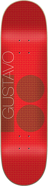 PLAN B GUSTAVO VARNISH SKATEBOARD DECK-7.87