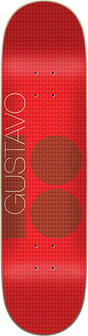 PLAN B GUSTAVO VARNISH SKATEBOARD DECK-7.87