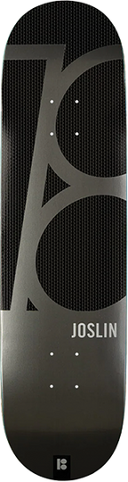 PLAN B JOSLIN ANGLED SKATEBOARD DECK-8.37 w/ grip