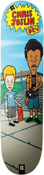 PLAN B JOSLIN DEV TWIN SKATEBOARD DECK-8.37