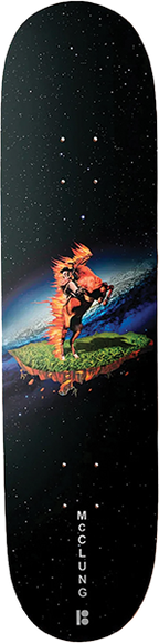 PLAN B MCCLUNG GHOSTRIDER SKATEBOARD DECK-8.25