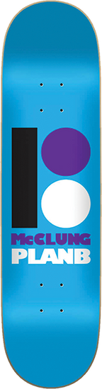 PLAB B MCCLUNG ORIGINAL SKATEBOARD DECK-8.12