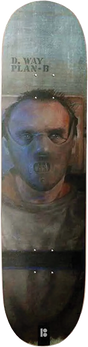 PLAN B WAY HANNIBAL SKATEBOARD DECK-8.25