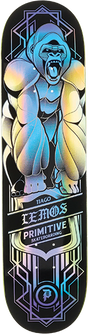PRIMITIVE LEMOS GORILLA SPECTRA SKATEBOARD DECK-8.0 BLACK