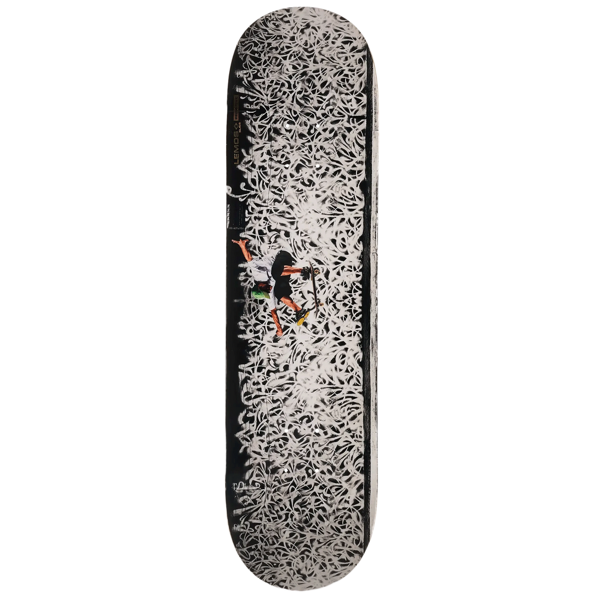 PRIMITIVE LEMOS SLIKS WALL SKATEBOARD DECK-8.25 MULTI