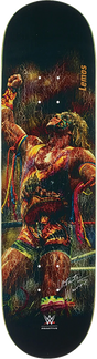 PRIMITIVE LEMOS ULTIMATE WARRIOR SKATEBOARD DECK-8.5 BLACK