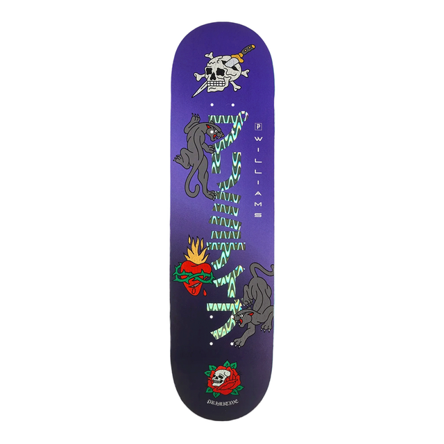PRIMITIVE MOTA ENERGY SKATEBOARD DECK-8.0 BLACK