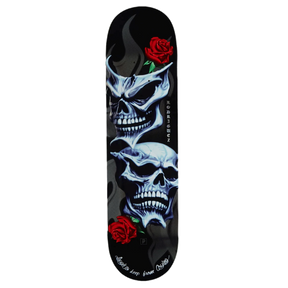 PRIMITIVE RODRIGUEZ COMEDY SKATEBOARD DECK-8.25 BLACK
