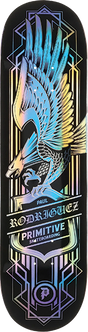 PRIMITIVE RODRIGUEZ EAGLE SPECTRA SKATEBOARD DECK-8.25 BLACK
