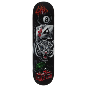 PRIMITIVE RODRIGUEZ HOT STREAK SKATEBOARD DECK-8.25 BLACK