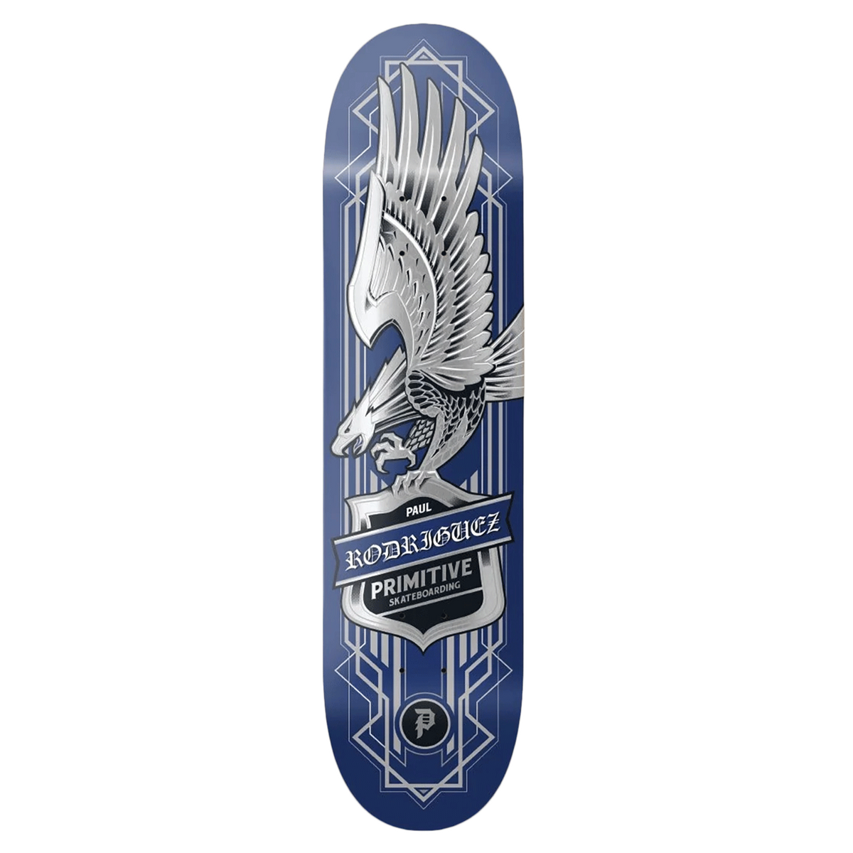PRIMITIVE RODRIGUEZ HOME TEAM SKATEBOARD DECK-8.5 ROYAL