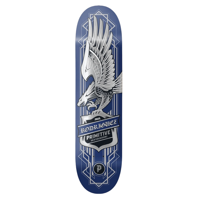 PRIMITIVE RODRIGUEZ HOME TEAM SKATEBOARD DECK-8.5 ROYAL