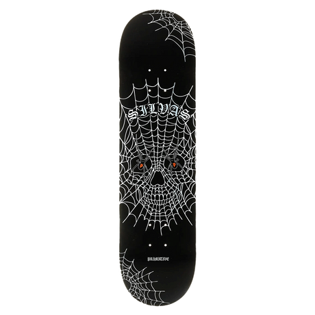 PRIMITIVE SILVAS ATTIC SKATEBOARD DECK-8.25 BLACK