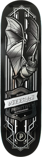 PRIMITIVE VILLAN BAT SKATEBOARD DECK-8.5 BLACK