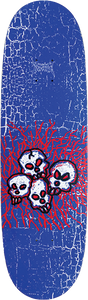 PRIMITIVE VILLANI BRAINWASH SKATEBOARD DECK-9.12 BLUE
