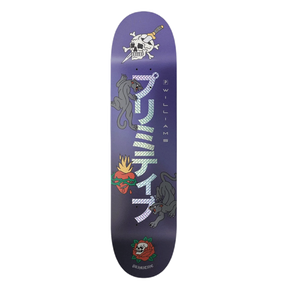 PRIMITIVE WILLIAMS OUTSIDER SKATEBOARD DECK-8.5 PURPLE