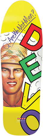 DEVO ARE WE NOT MEN? SKATEBOARD DECK-9.75x31